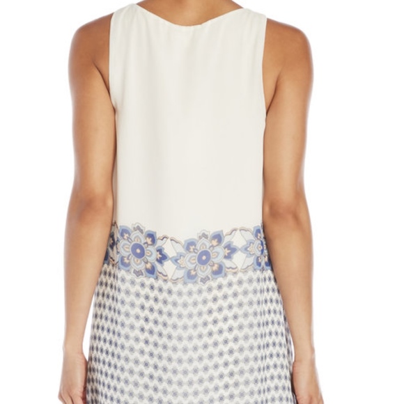 MAX STUDIO Sleeveless Printed Trapeze Dress - Picture 3 of 3